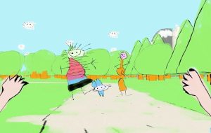 شخصی آثار هنری کودک خود را به یک بازی ویدیویی تبدیل کرد (و نتایج شایان ستایش است)