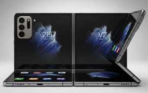 گلکسی زد فولد ۷ سامسونگ در واقع از آنر مجیک V5 باریک‌تره